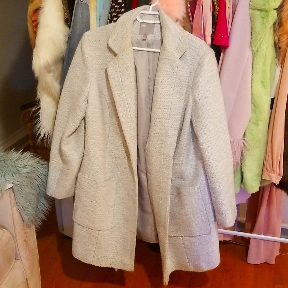 Grey Asos Long Coat